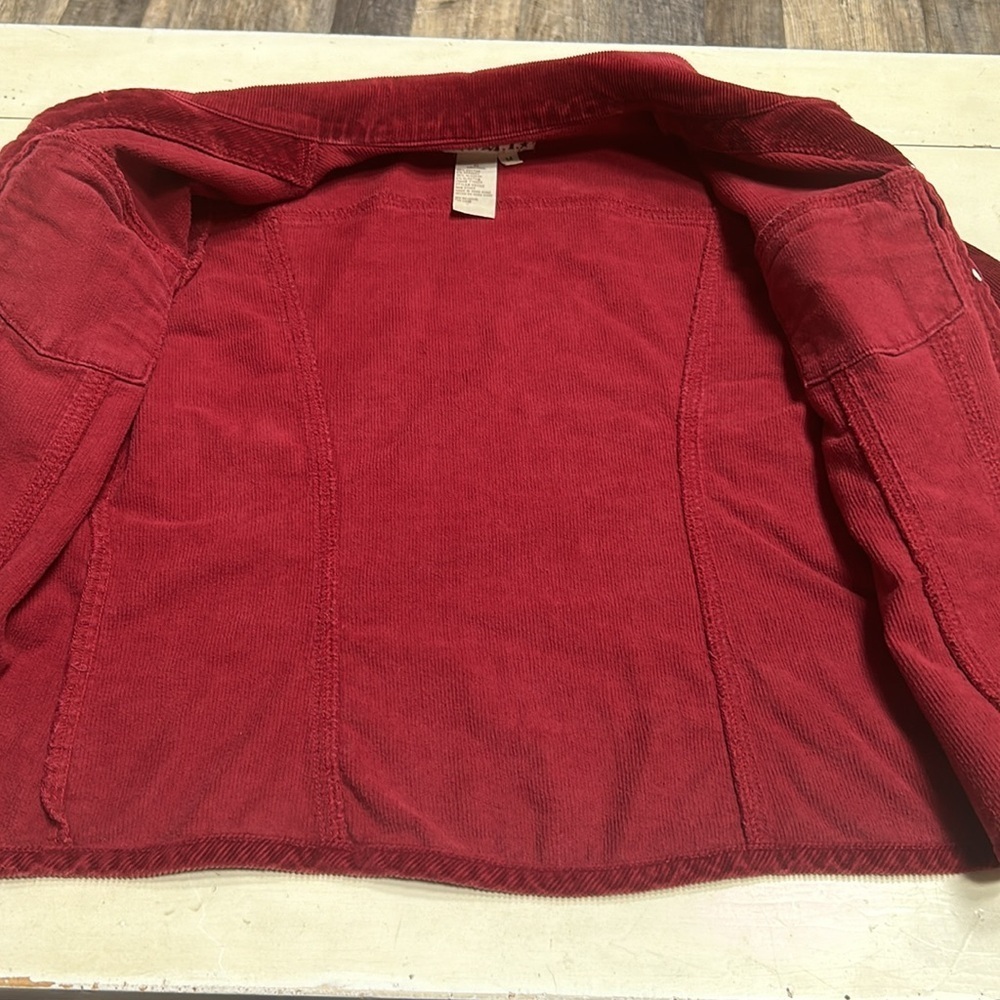 AMI A.M.I jacket blazer red Button Workwear - Picture 4 of 8